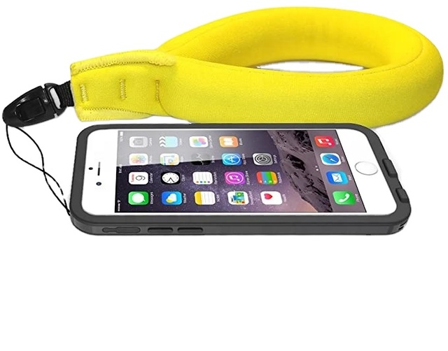 Neoprene Waterproof Camera Float Keychain Wrist Strap in Different Colors Waterproof Keychain Camera Float Wrist Strap
