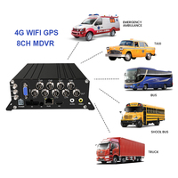 Enregistreur vidéo numérique 8CH MDVR AHD1080p H.264 4G WIFI GPS Camion Bus Voiture Véhicule Sécurité Garantie 1 an