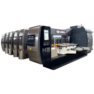 Automatic Feeder Die Cut Machine lead Edge Feeding Slotter Printer Machine