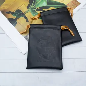 Özel pu deri çanta İpli toz kabartmalı logo kılıflı çanta izle