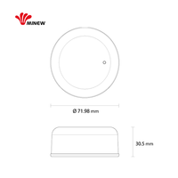 Minew Balises Bluetooth iBeacon Personnalisables pour Publicité et Marketing de Proximité en Navigation Intérieure