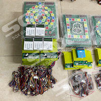 Máquina de Juegos Arcade SQX Mini, Operada con Monedas, Modelo Mario-01, Metálica, Juego Completo, Soporte en Inglés, 1 Año de Garantía, 110/220V