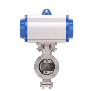 Válvula de Bola en V Neumática, Resistente al Desgaste, a Prueba de Explosiones, DN100, Acero Inoxidable, Doble Acción, para Agua, OEM HGZK - Product Image 4