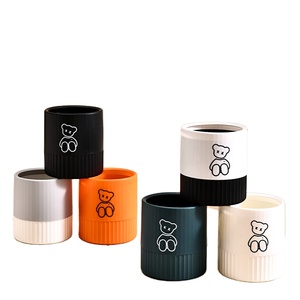 Multi color double layer Home Use Dustbin Garbage For Living Room Desktop Mini Plastic Trash Can Table Wastebin