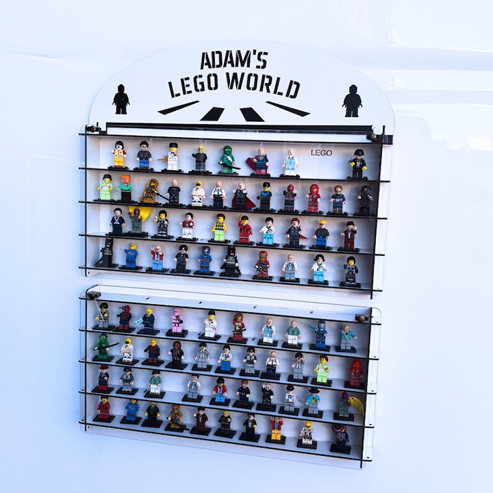 Diy Lego Storage Lego Figure Display Shelf Lego Wall Lego Storage