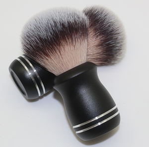 JDK-<span class=keywords><strong>Blaireau</strong></span> à barbe <span class=keywords><strong>haut</strong></span> <span class=keywords><strong>de</strong></span> <span class=keywords><strong>gamme</strong></span> à manche en métal, marque privée, <span class=keywords><strong>blaireau</strong></span> végétalien pour cheveux synthétiques avec boîte en papier, kit - Product Image 4