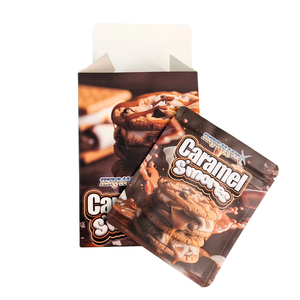 Scatole Personalizzate con Logo <span class=keywords><strong>per</strong></span> Sacchetti Mylar Vuoti Set di Sacchetti Mylar Fustellati da 3,5 Pollici con Scatole Espositive Abbinate <span class=keywords><strong>per</strong></span> Fiori - Product Image 3