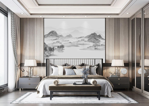 <span class=keywords><strong>Papier</strong></span> <span class=keywords><strong>Peint</strong></span> Mural Personnalisé 3D Chinoiserie Naturelle Peinture Chinoise <span class=keywords><strong>Montagne</strong></span> Autocollant Mural Décoratif - Product Image 3