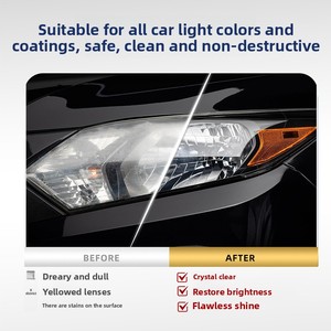 OGAS Kit de Nettoyage Humide pour <span class=keywords><strong>Phares</strong></span> – Élimine le Jaunissement et le Vieillissement des Abat-jour, Sans Meulage, Nettoyage, Placage, Protection Cristalline, Réparation 3490A - Product Image 3