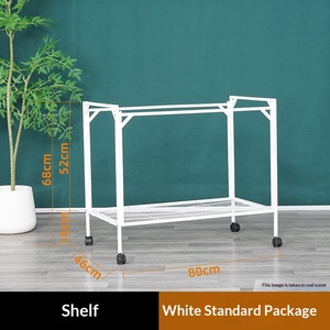 Steel Wire Luxury <b>Large</b> Pet House Birds Enclosure Canary Breeding Cages Movable Splice Pigeon Parrot Stackable Bird Cage - Product Image 6