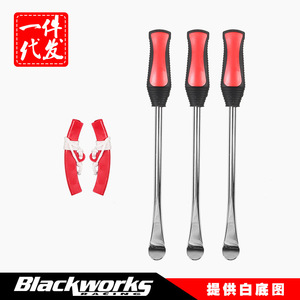 Outil de démontage de pneus Black Works Racing MP-1031-R, kit de réparation et de protection des jantes pour le changement de pneus de moto - Product Image 5