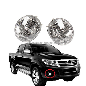 MAICTOP-luz antiniebla delantera halógena DRL para <span class=keywords><strong>coche</strong></span> hilux vigo 2012, accesorios de alta calidad - Product Image 1