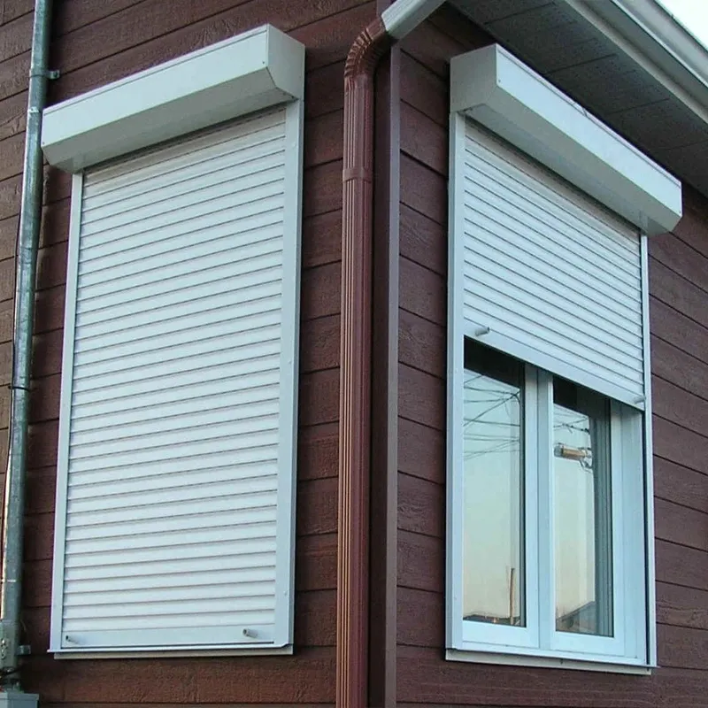 Design personalizzato per la decorazione domestica della finestra a tapparelle decorativa Prima esterna