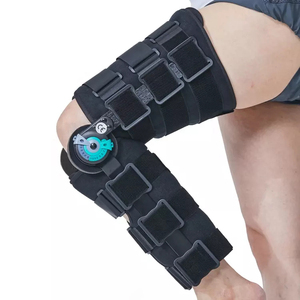 Ayarlanabilir ortopedik kırık osteoartrit Patella menteşeli dizlik desteği ortezi Post OP ROM tıbbi dizlik - Product Image 3