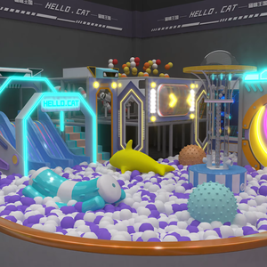 Parcours d'obstacles intérieur - Conception personnalisée pour les centres <span class=keywords><strong>de</strong></span> divertissement pour enfants - Product Image 1