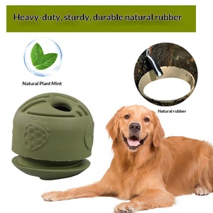 Jouets à mâcher pour chiens écologiques et design, en forme d'os, jouets interactifs en caoutchouc pour animaux de compagnie avec son couineur - Product Image 4