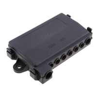 Boîtier de fusibles automobile 12V-48VDC 7 voies Midi ANS/ANM avec supports de fusibles à goujons M6 pour voiture, bateau, marine - Vente en gros OEM
