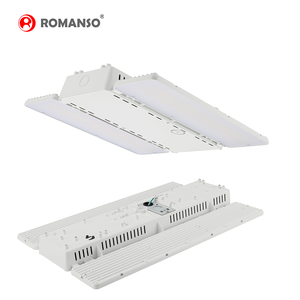 160Lm/W DLC 150W 200W 250W 300W 400W IP66 CCT Power Selectable 5000K LED Rectangular High Bay <b>Light</b> for Warehouse - Product Image 1