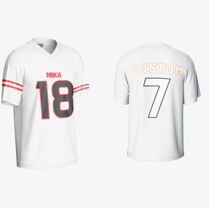 Geborduurde voetbalshirts voor heren, op maat gemaakte American football team uniformen - Product Image 6