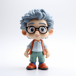 Anime Game Character 3D PVC Cartoon Figure Promotional Children's Plastic Toy with 5inch CE Certified Custom Logo for Age 3+