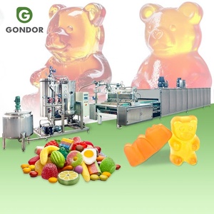 Ligne de production d'ours gommeux Tofee Deposit Sour <span class=keywords><strong>Candy</strong></span> Strips Machine pour <span class=keywords><strong>la</strong></span> fabrication des bonbons et sucettes - Product Image 1