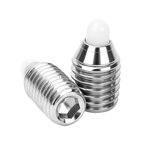 Pasador de Resorte de Acero Inoxidable 304 con Punta de POM, Rosca Mecanizada con Precisión, Antiarañazos, Resistente al Calor, Suministro Directo de Fábrica - Product Image 3
