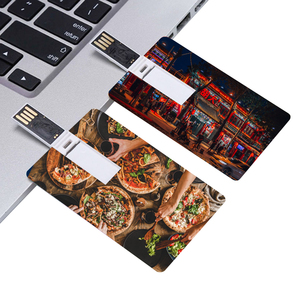 Memoria USB con Forma de Tarjeta de Visita, USB 2.0, 128GB, 16GB, 64GB, Regalo Promocional - Product Image 2
