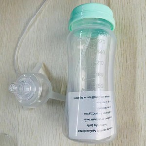 Bouteille anti-colique MU10 sans BPA en PP avec <span class=keywords><strong>tétine</strong></span> souple à large ouverture, poignée facile à saisir, <span class=keywords><strong>débit</strong></span> lent, 300 ml pour 0-12 mois - Product Image 6