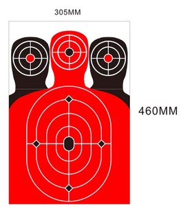 Mục tiêu bắn 12x18inch cho phạm vi bắn bóng số lượng lớn mục tiêu thực hành phạm vi Súng giấy - Product Image 3