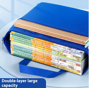 Bolsa Organizadora de Documentos Multifuncional A4 con Cierre, de Tela Oxford, Personalizada al por Mayor - Product Image 3