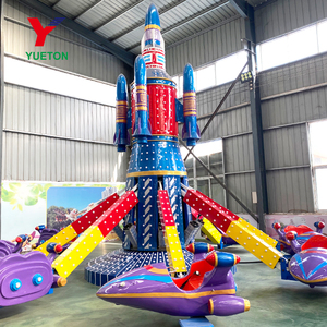 Los niños atracción Parque <span class=keywords><strong>Luna</strong></span> paseos en parques de atracciones equipo de aire golpes auto Control avión - Product Image 3