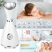 Nano Face Steamer Vaporizador facial Salón de belleza Vaporizador facial profesional con calentador de toallas
