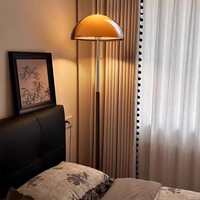 Lampe sur pied moderne élégante, ampoule LED E27, haute luminosité, lumière ambiante chaude et froide minimaliste, salon