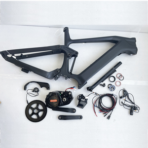 Cadre de vélo électrique en carbone 29 pouces et 27,5 pouces |   Suspension intégrale 150 mm |   Kit complet avec batterie et support de moteur - Product Image 4