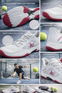Zapatillas de Pádel, <span class=keywords><strong>Tenis</strong></span> y Pickleball Personalizadas, Directamente de Fábrica <span class=keywords><strong>para</strong></span> Pedidos al por Mayor de Distribuidores - Product Image 2