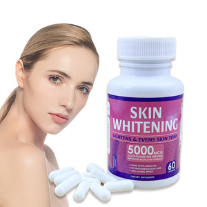 Capsules de glutathion OEM pour éclaircir la peau, pilules de soin de la peau, capsules de L-glutathion - Product Image 1