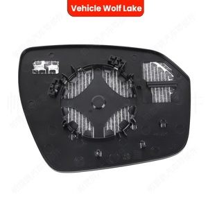 Espejo Retrovisor Lateral Izquierdo con Calefacción para Vehículo Wolf Lake, LR025209, ABS, Negro, para Land Rover Evoque 2012-2015 - Product Image 1