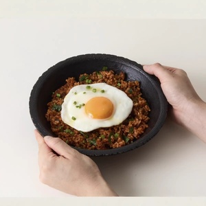 Service de vaisselle en céramique texturée noir mat - Bols et assiettes modernes et minimalistes pour la maison, le restaurant, l'hôtel, cadeau de mariage - Product Image 3