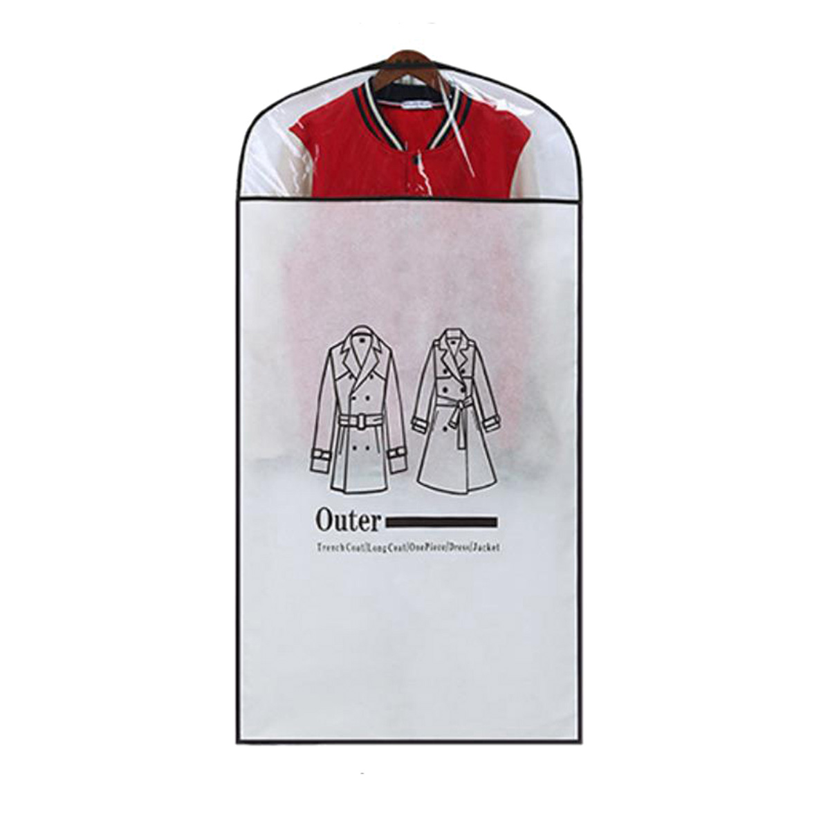 Сумка из нетканого материала, костюм, пальто, мужская и женская одежда, пылезащитный чехол, одежда на заказ, Пылезащитная сумка