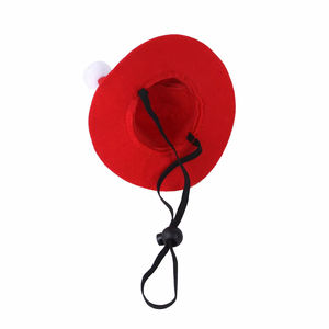 Cross Border Santa Hat New Pet Christmas Dress Hat Cat Funny Pointy Hat Dog Festive - Product Image 5