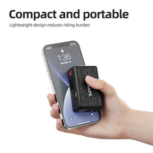 Pompe à air numérique portable pour vélo CYCLAMI AM6, compresseur d'air sans fil, gonfleur de pneus de vélo, mini pompe à air électrique pour voiture - Product Image 2