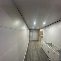 PrimeHome Conteneur Modulaire Mobile de 40 pieds, Capsule Apple Écologique, Moderne, avec Salle de Bain Intégrée, Préfabriqué, pour Résidence ou Bureau