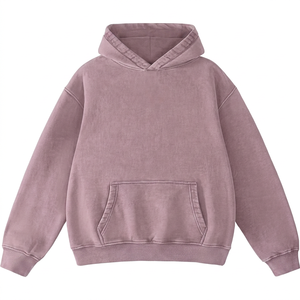 เสื้อฮู้ดโอเวอร์ไซส์สำหรับผู้หญิง Hemistyles ผ้าฝ้าย 100% หนานุ่ม ระบายอากาศได้ดี เป็นมิตรกับสิ่งแวดล้อม ลายปักเรียบง่าย - Product Image 1
