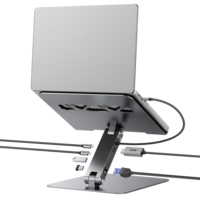 Stasiun Dock Laptop BENFEI dengan USB C 6in1, HD MI 4K 60Hz, Gigabit Ethernet, 100W PD, 1*USB C 3.2 dan 2*USB A 3.2