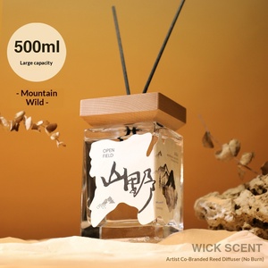 Wild Style Large Bottle Reed Diffuser Long Lasting <b>Essential</b> <b>Oil</b> Luxury Indoor Liquid Home Fragrance Ornament - Product Image 4