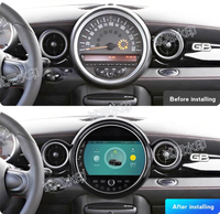 Android 13 Navegación GPS Qualcomm Snapdragon 665 8 + 128G Car Video Car-play Auto para BMW Mini 2007-2014