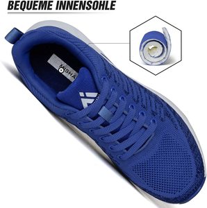 Zapatillas deportivas ligeras para mujer, zapatos informales transpirables con cojín de aire, color negro, para correr, venta al por mayor, 2021 - Product Image 3