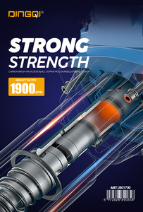 <span class=keywords><strong>Marteau</strong></span> de démolition DINGQI <span class=keywords><strong>1700W</strong></span> 230V, <span class=keywords><strong>marteau</strong></span> perforateur robuste, briseur de béton, <span class=keywords><strong>marteau</strong></span> de démolition électrique - Product Image 3