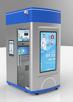 Kiosque de télémédecine pour examen corporel avec SDK, station de téléconsultation à distance, kiosque en libre-service