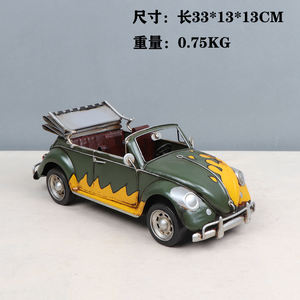Coches antiguos de fundición a presión, modelo Vintage, colección de coches de juguete de Metal para el hogar, Pub, Bar, oficina, café, decoración, juguetes para niños, regalo de cumpleaños - Product Image 5